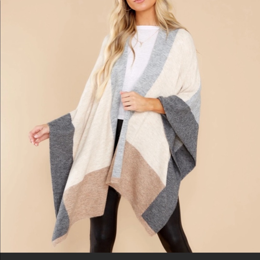 Red dress boutique Poncho